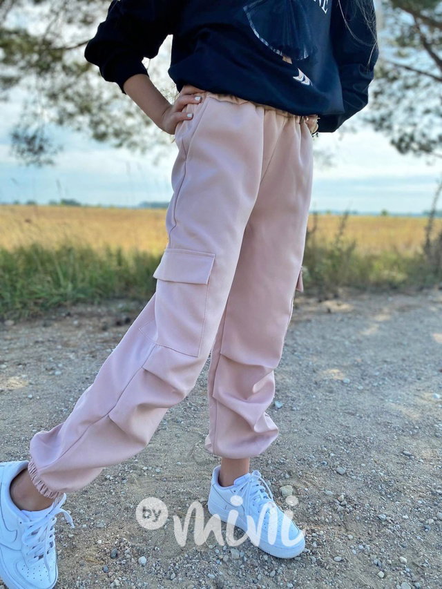 Kapsáčové kalhoty pink
