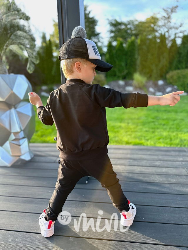 Černé baggy se zipem