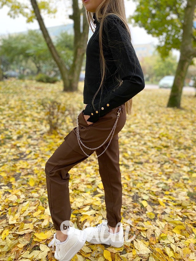 Stretch kapsáče s řetízkem honey