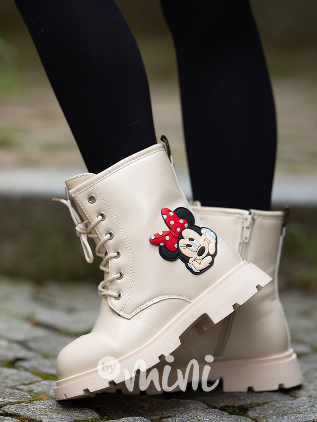 Minnie boots béžové