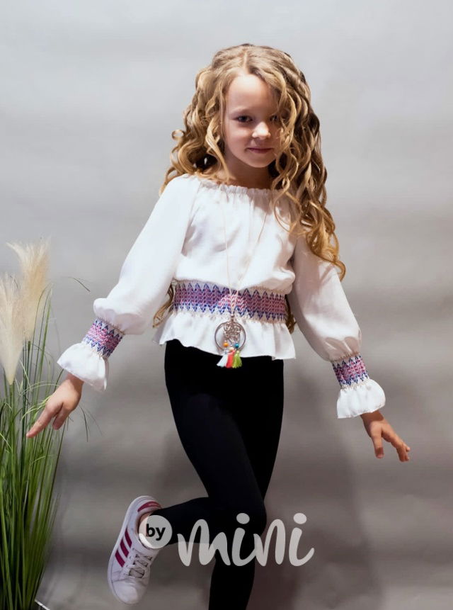 Boho blůzka s řetízkem