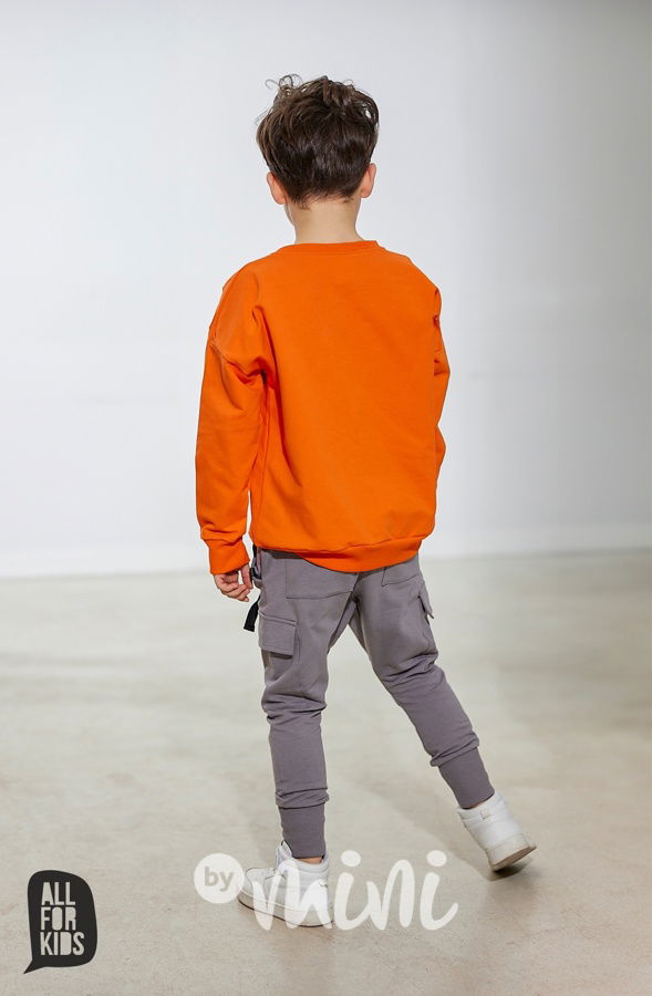All for kids jogger tepláky s karabinou steel