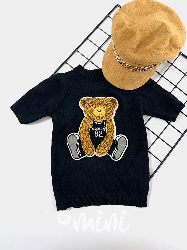 Teddy svetřík černý