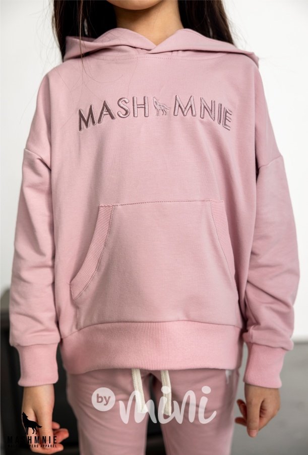 Mash Mnie logo mikina pink