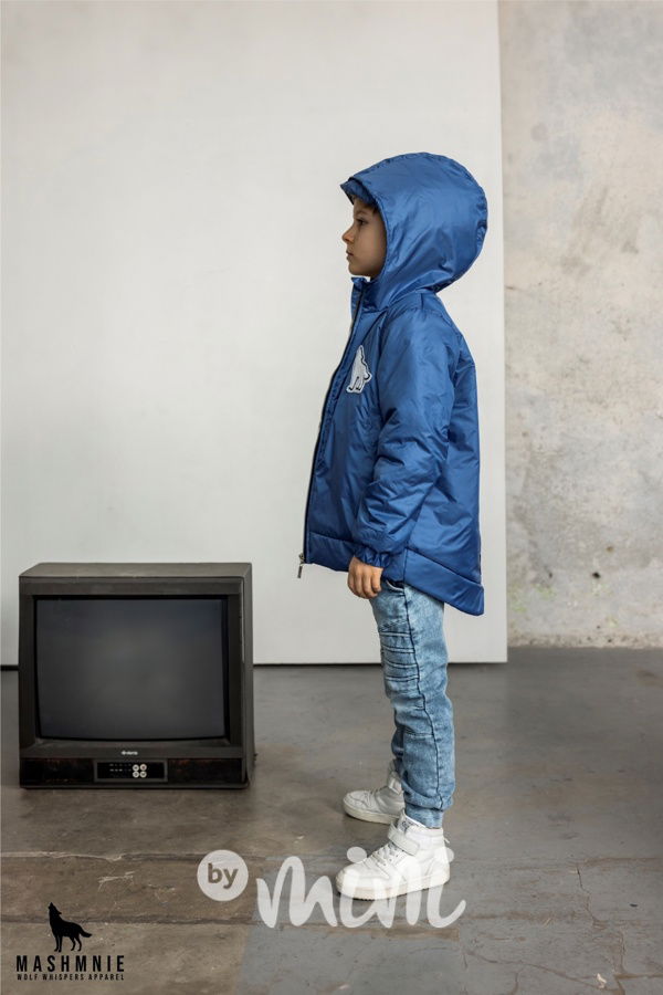 Mash Mnie jarní bunda WOLF blue