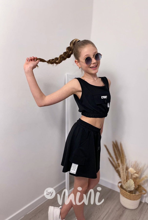 Sporty letní set black