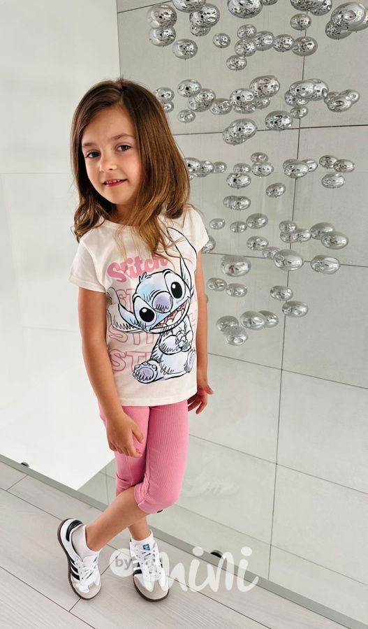 Lilo & Stitch triko + kraťasy pink