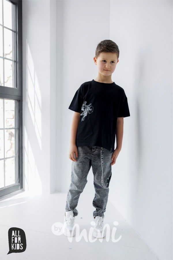 All for kids jeansy s laclem ice black