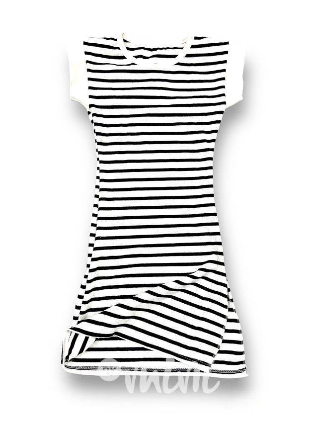 Marine long pruhované šaty