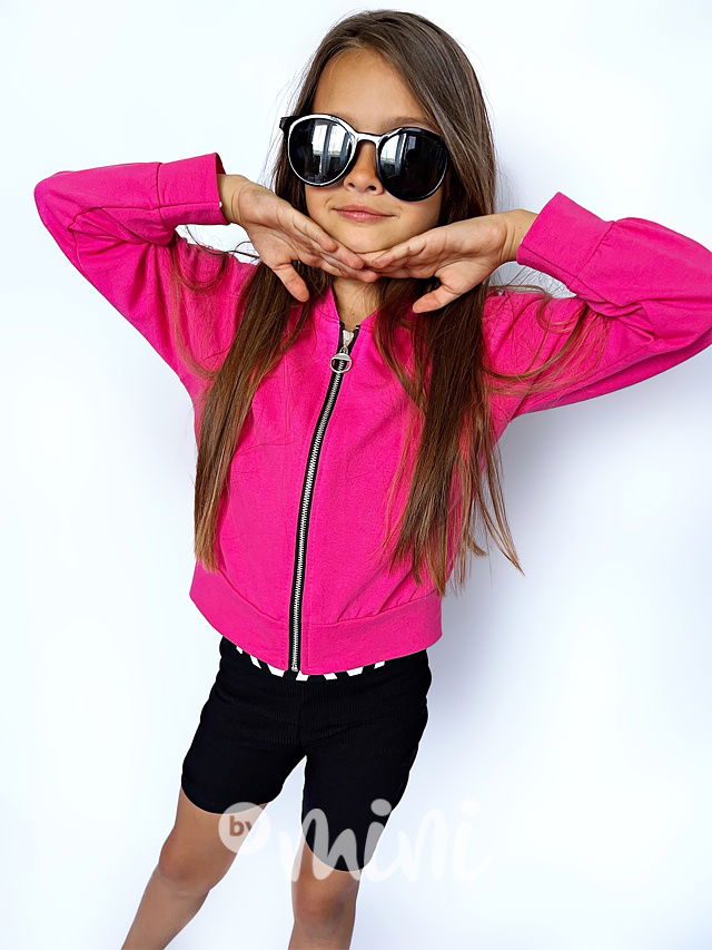 Cutie mikina malinová