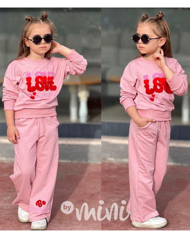 LOVE Babe souprava pink