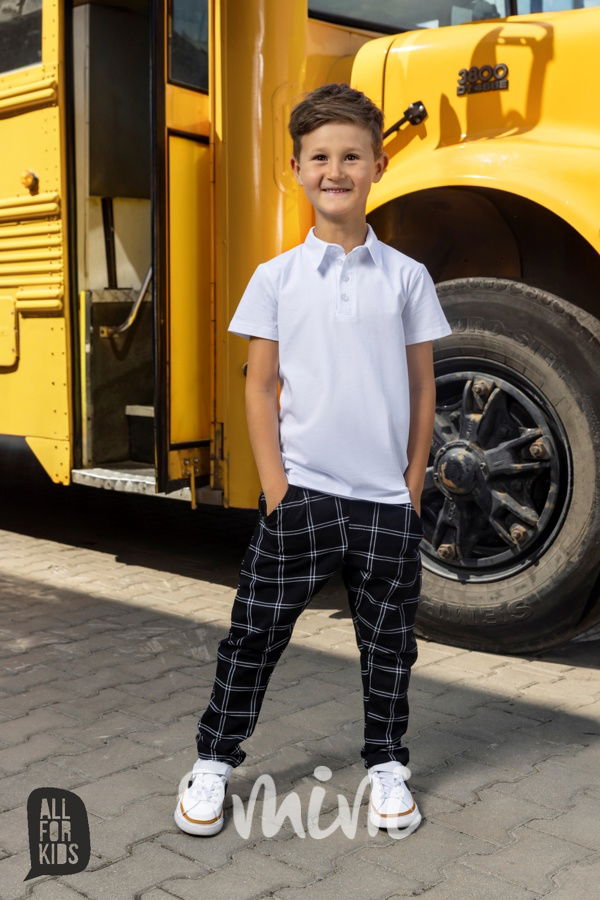All for kids kalhoty black karo