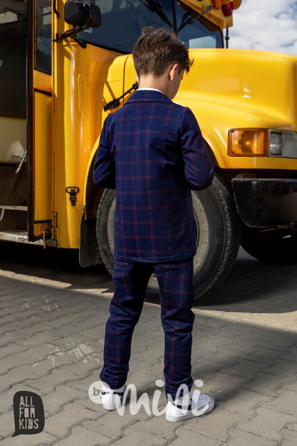 All for kids kalhoty blue karo