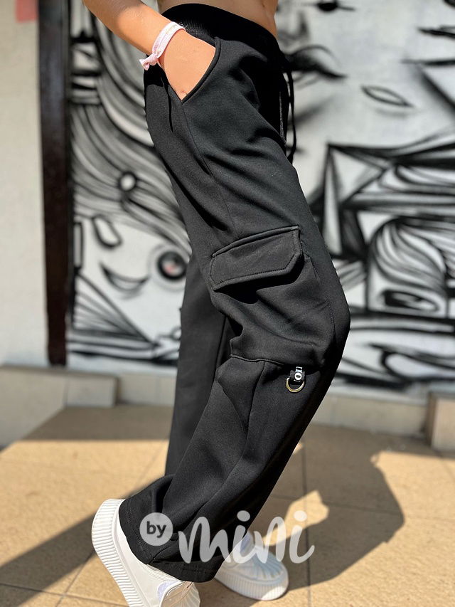 Zateplené cargo švédy GIVING černé