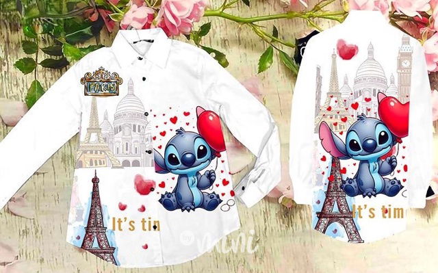 Lilo & Stitch košile Paris