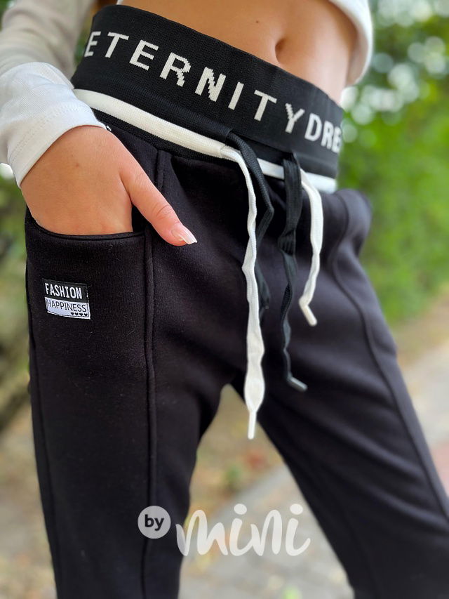 Zateplené kalhoty Eternity černé