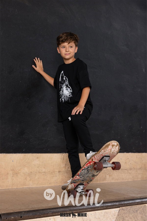 Mash Mnie triko WOLF černé