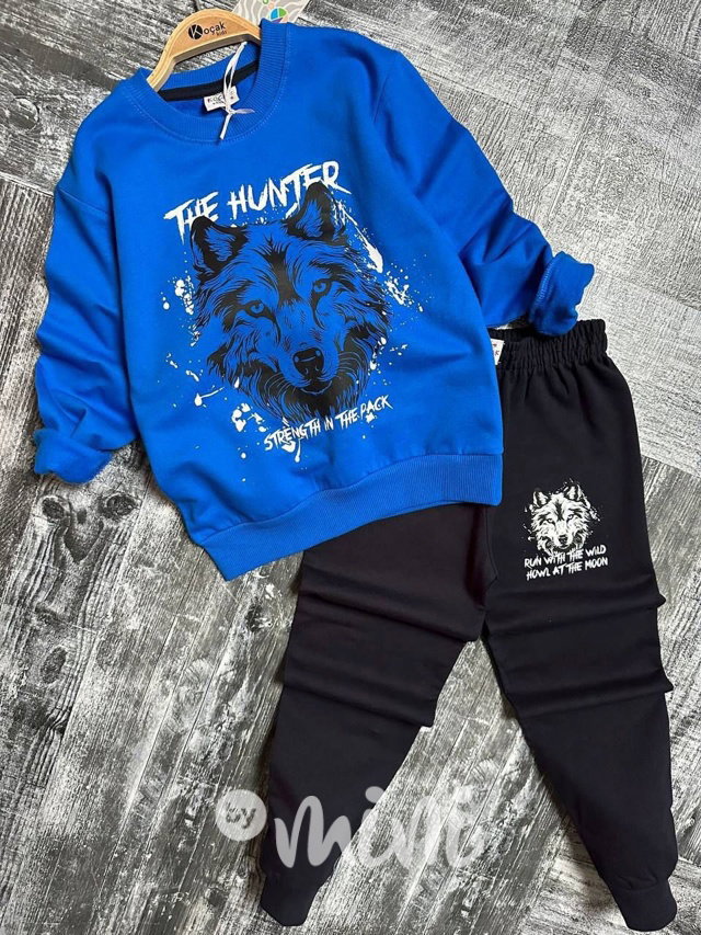Zateplená souprava HUNTER blue