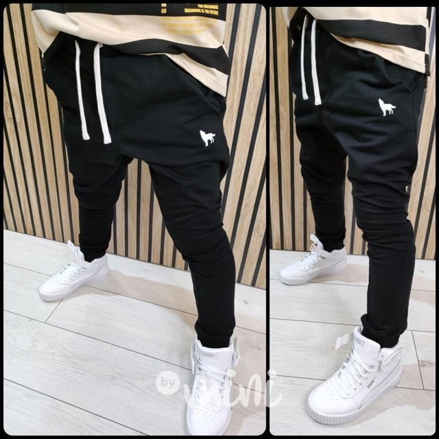 Mash Mnie jogger tepláky WOLF černé
