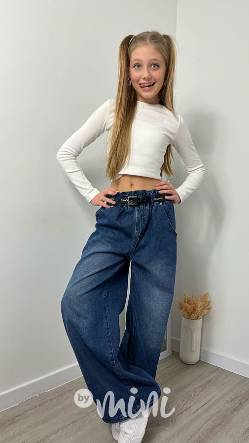 Zateplené lounge volné maxi džíny