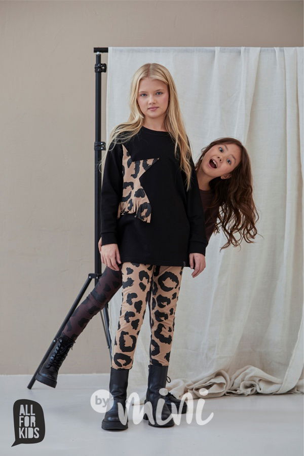 All for kids beige STAR tunika