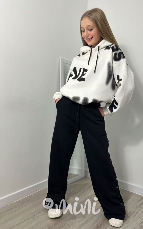 Volné relax kalhoty NUMBERS