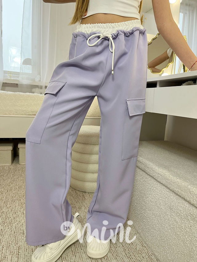 Lounge volné kapsáče LILA