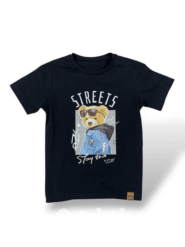 STREETS triko černé