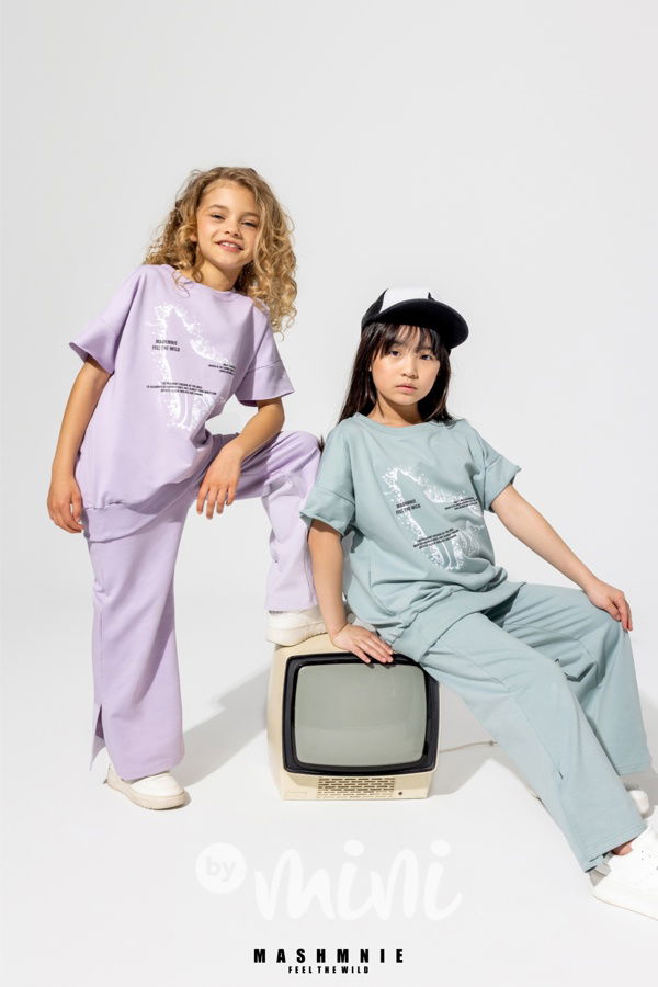 Mash Mnie mikinová blůzka lila