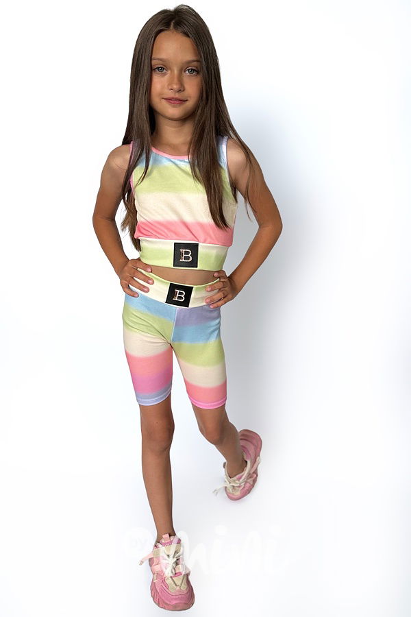 Rainbow sporty set