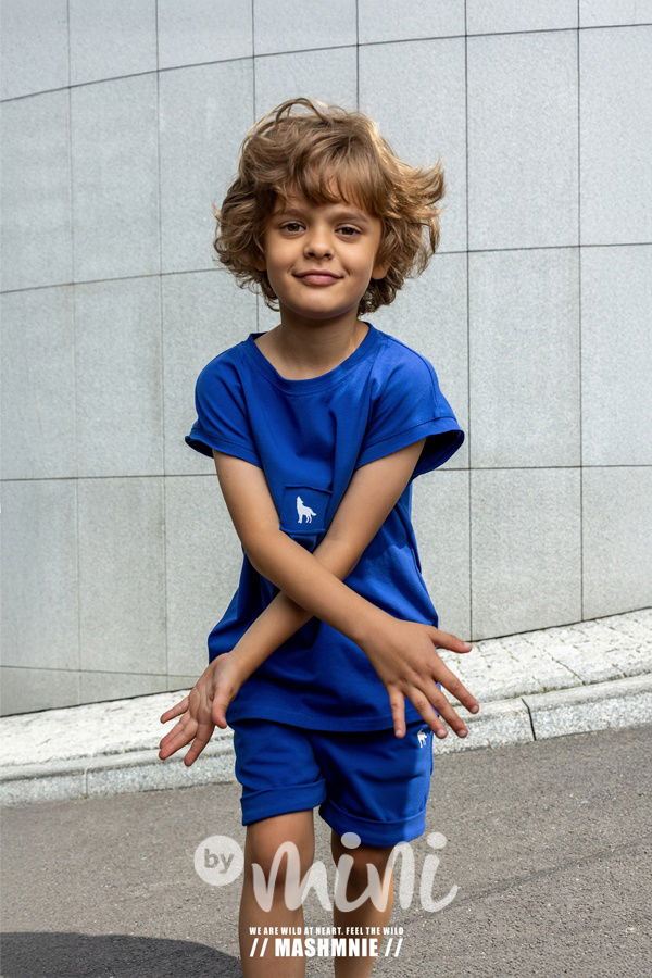 Mash Mnie šortky WOLF modré