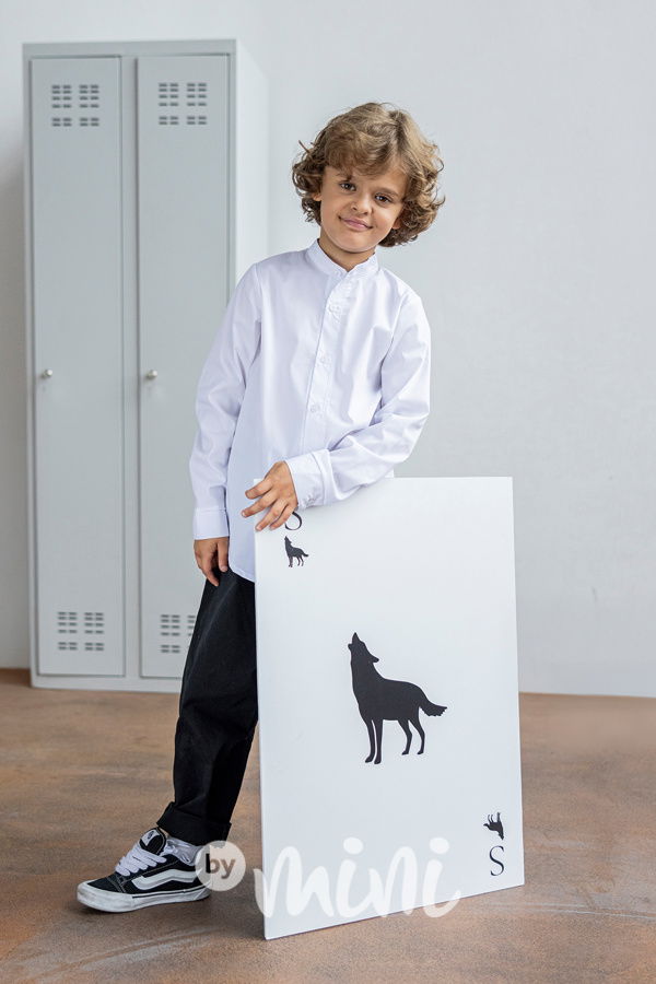 Mash Mnie košile WOLF bílá