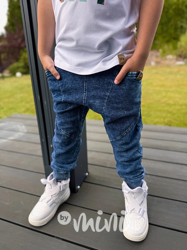 Soft denim jogger