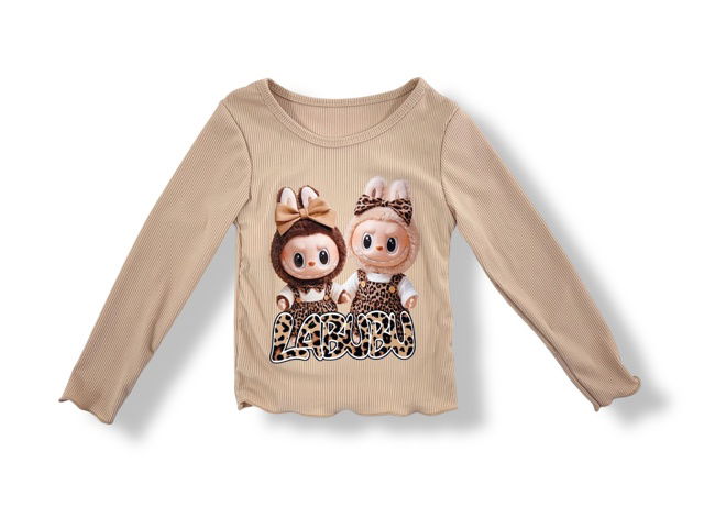 Labubu longsleeve blůzka FRIENDS béžová