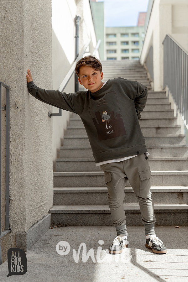All for kids cargo kapsáče khaki