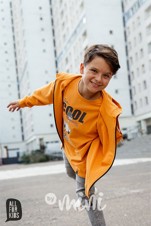 All for kids mikina COOL orange