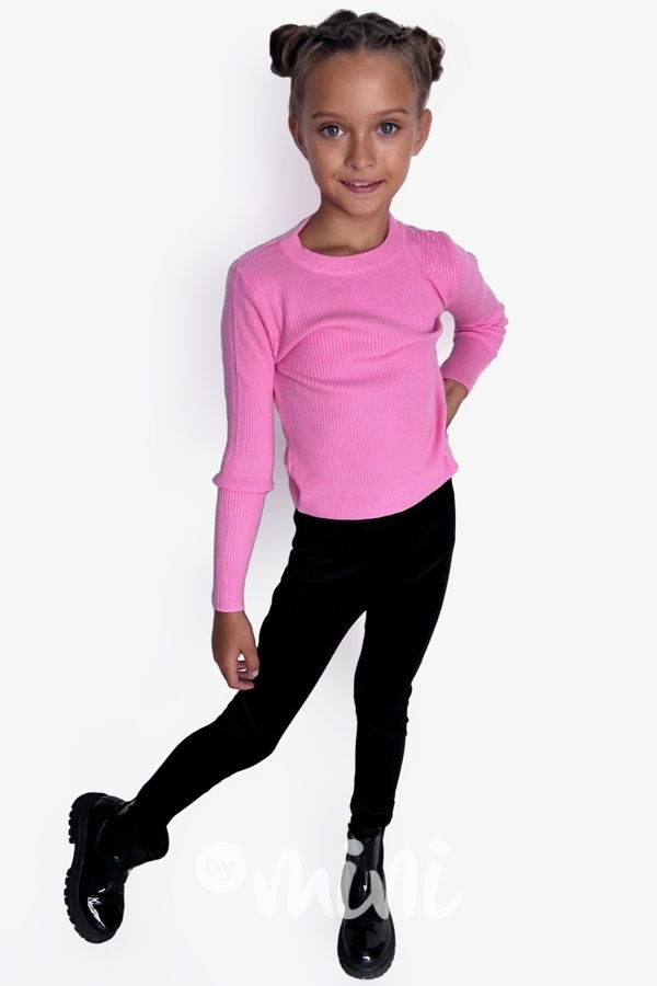 Soft velur teplé legíny černé