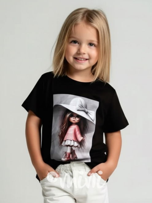 Fashion GIRL triko černé