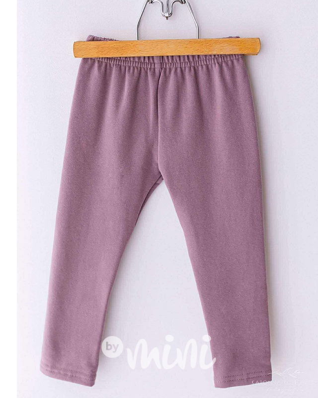 Lily Grey zateplené legíny lila ice