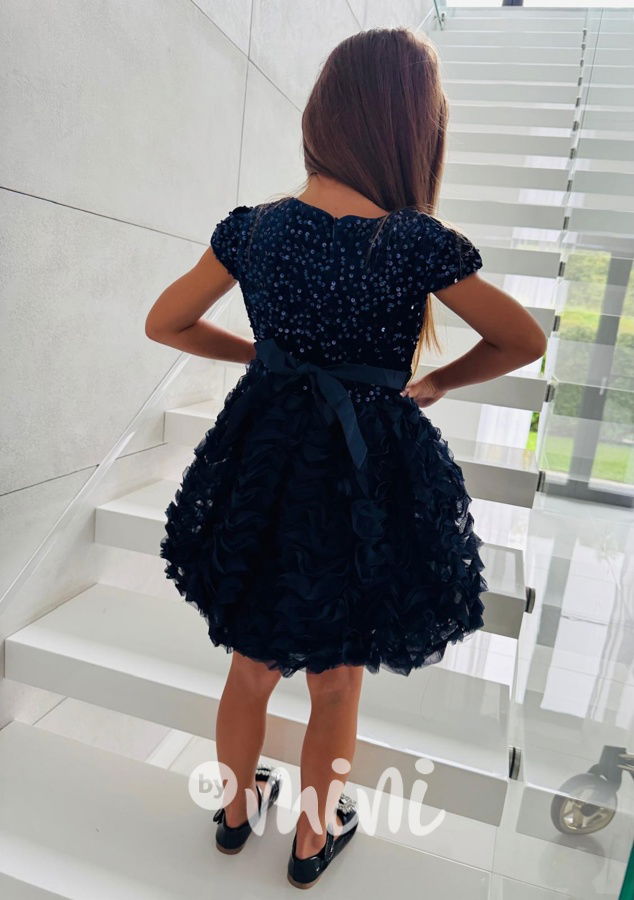 PREMIUM slavnostní šaty s flitry royal blue