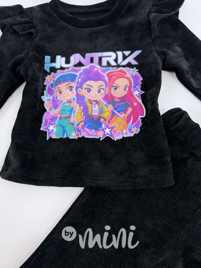 HUNTRIX teplá blůzka + zvonáče