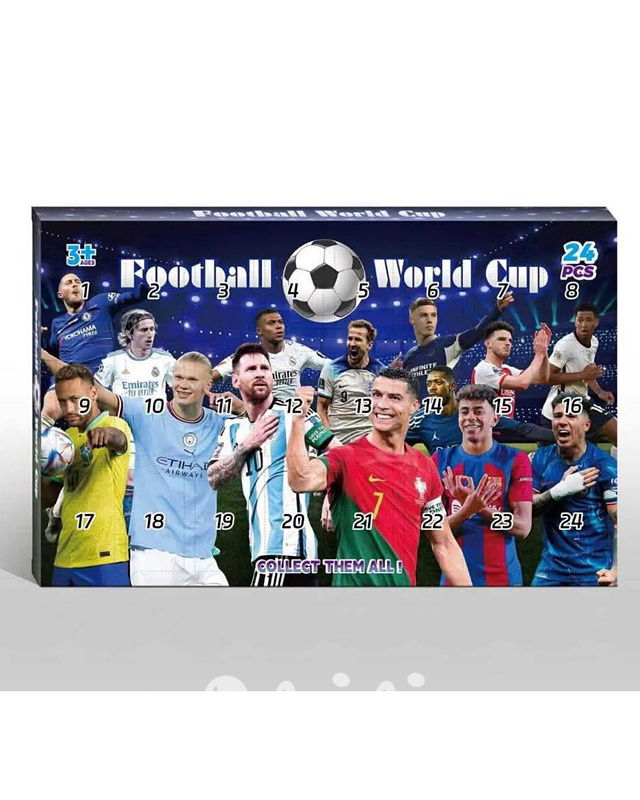 FOTBAL adventní kalendář figurky