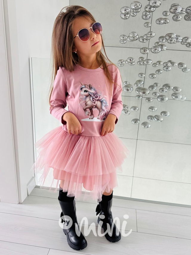 Unicorn tutu šaty