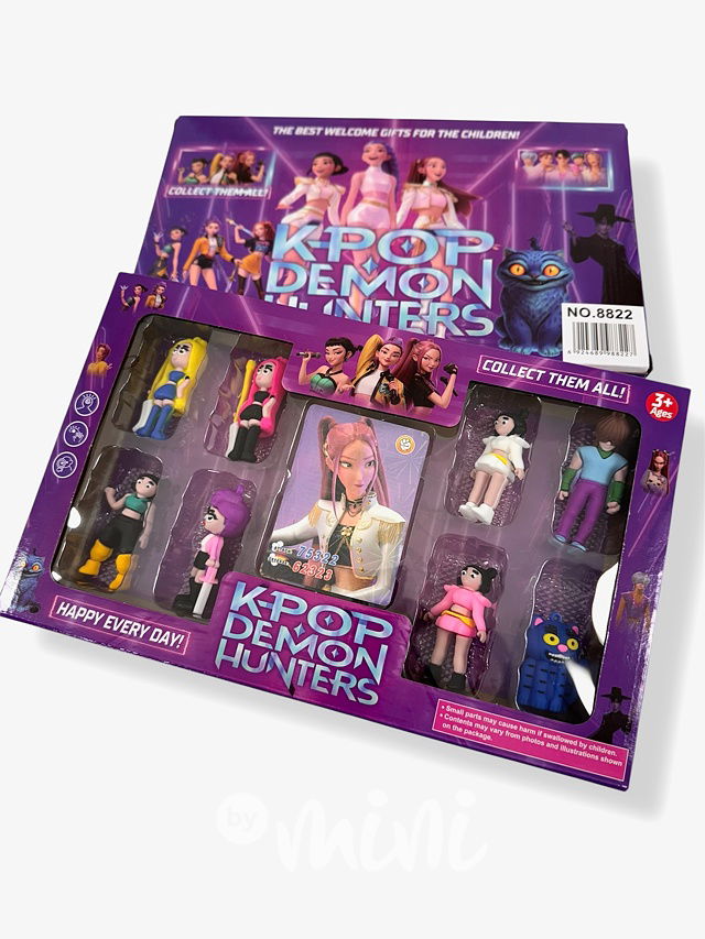 Demon Hunters krabička - figurky + kartičky