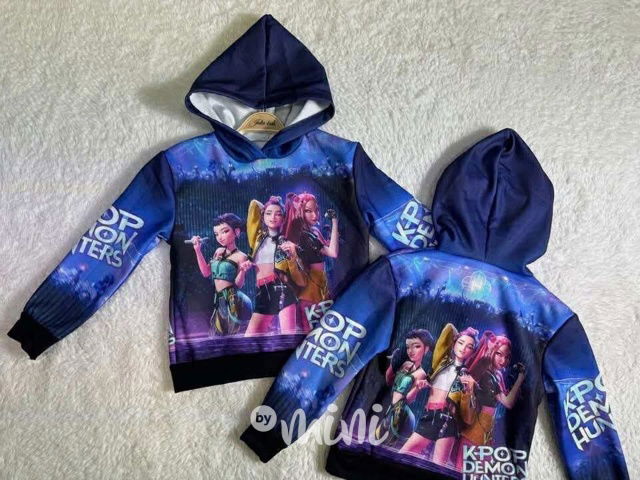 Demon Hunters zateplená mikina MUSIC