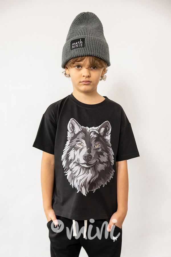 Mash Mnie triko wolf černé