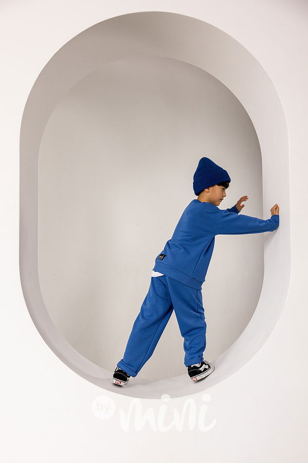 Mash Mnie volné tepláky modré