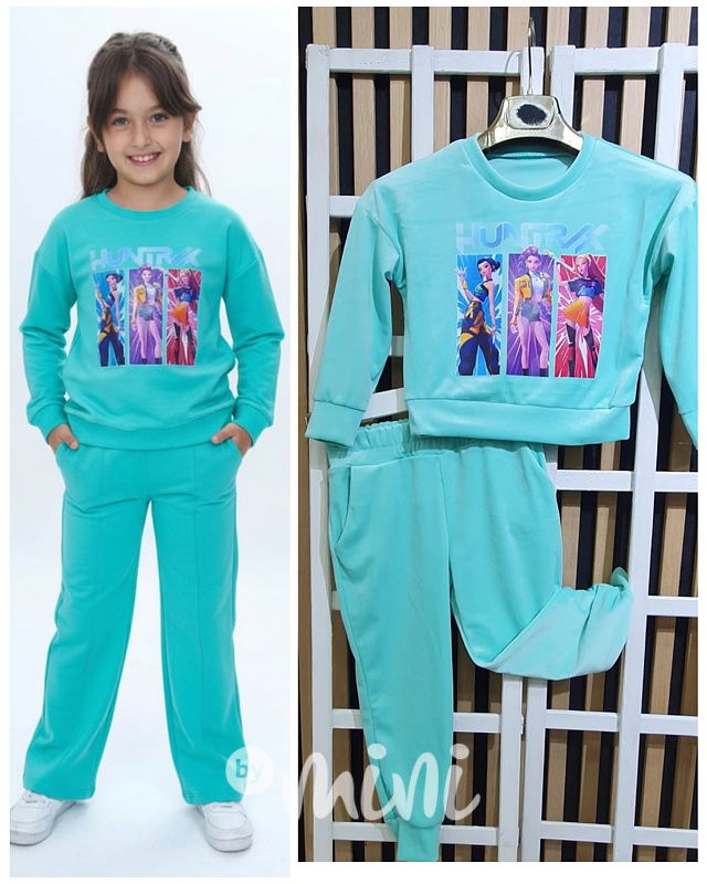 Demon Hunters soft velur souprava mint