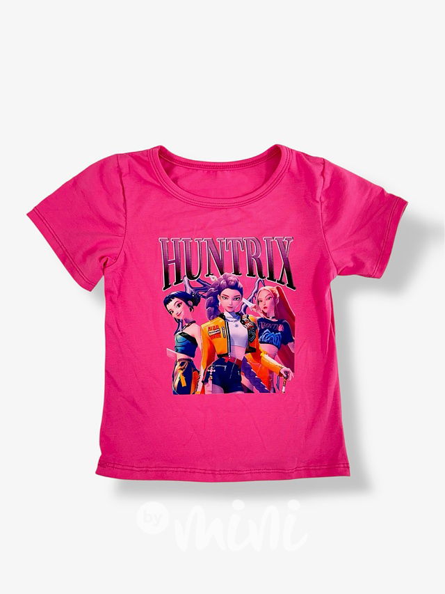 Huntrix triko růžové