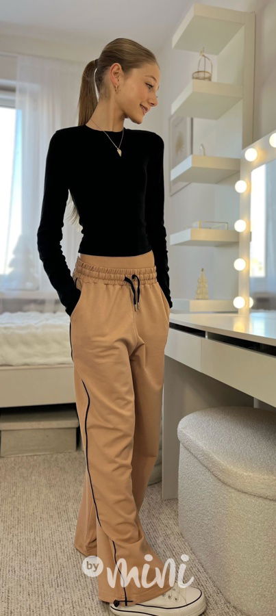 Relax NY lounge tepláky béžové